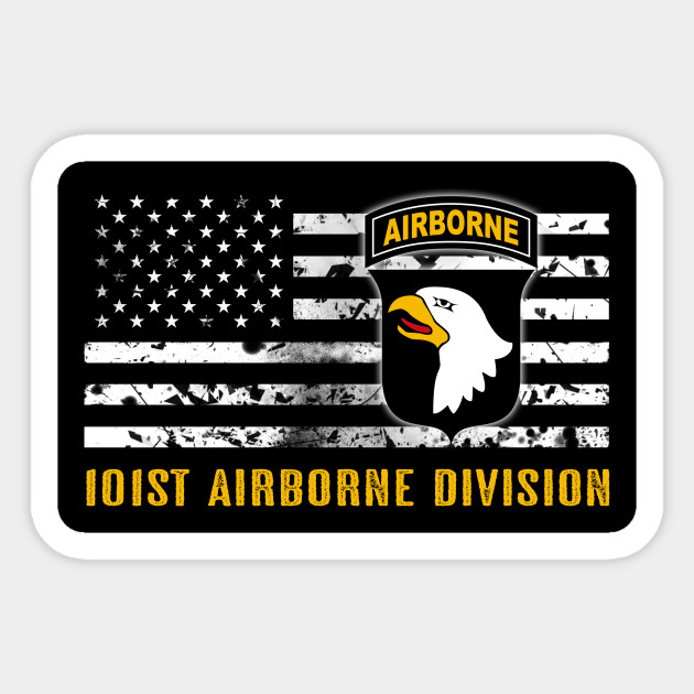 101st Airborne Division Distressed Flag 101st Airborne Division